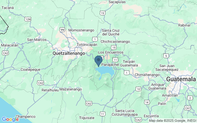 Kaart met locatie San Marcos La Laguna